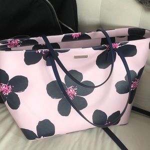 Authentic Kate Spade Floral Large Tote